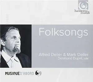 Pochette de Folksongs de Alfred Deller