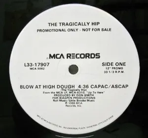 Pochette de Blow at High Dough de The Tragically Hip