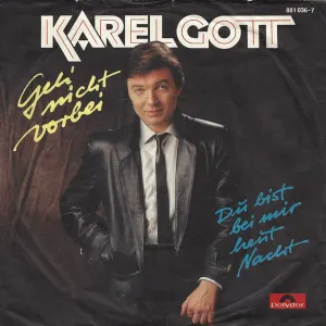 Pochette de Geh' nicht vorbei / Du bist bei mir heut' Nacht de Karel Gott