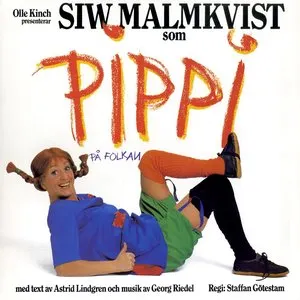 Pochette de Pippi på Folkan de Siw Malmkvist