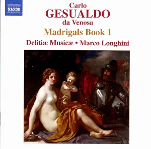 Pochette de Madrigals, Book 1 de Marco Longhini - Carlo Gesualdo - Delitiæ Musicæ