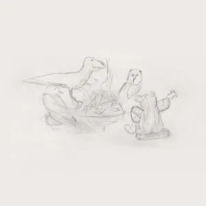 Pochette de Little Things/Sparrow de Big Thief