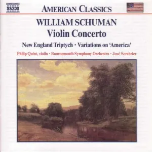 Pochette Violin Concerto / New England Triptych / Variations on 