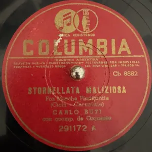 Pochette de Stornellata maliziosa / Mille lire al mese de Carlo Buti