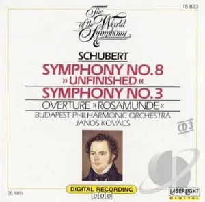 Pochette de Symphony No.8 "Unfinished" - Symphonie No.3 de Franz Schubert
