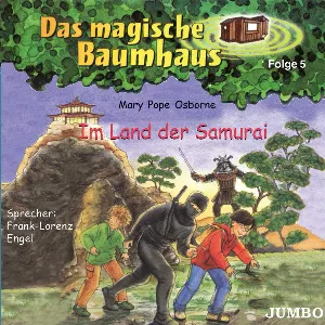 Pochette de Das magische Baumhaus, Folge 5: Im Land der Samurai de Mary Pope Osborne - Frank‐Lorenz Engel