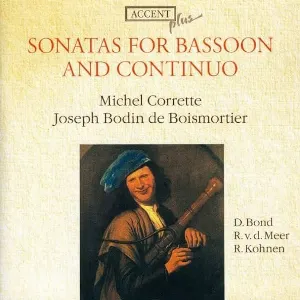 Pochette de Sonatas for bassoon and continuo de Robert Kohnen