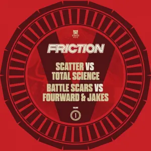 Pochette de Friction vs, Vol. 1: Scatter / Battle Scars de Friction