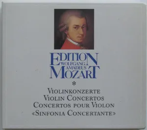 Pochette Edition Wolfgang Amadeus Mozart, Concertos pour Violon