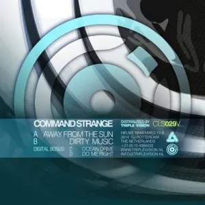 Pochette de Dirty Music EP de Command Strange