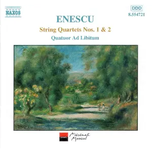 Pochette de String Quartets nos. 1 & 2 de George Enescu