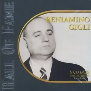 Pochette de Hall of Fame de Beniamino Gigli