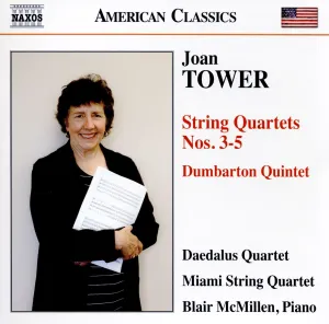 Pochette de String Quartets nos. 3-5 / Dumbarton Quintet de Joan Tower
