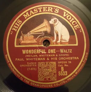 Pochette de Wonderful One / By the Waters of Minnetonka de Paul Whiteman and His Orchestra