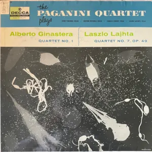 Pochette de Plays Quartet No. 1 / Quartet No. 7, Op. 49 de Alberto Ginastera