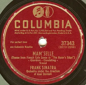 Pochette de Mam'selle / Stella by Starlight de Frank Sinatra