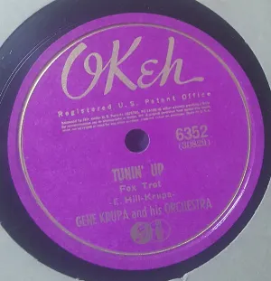 Pochette de Tunin' Up / Rockin' Chair de Gene Krupa and His Orchestra