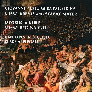 Pochette de Missa Brevis and Stabat Mater / Missa Regina Cæli de Giovanni Pierluigi da Palestrina