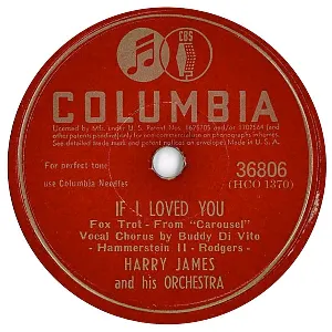 Pochette de If I Loved You / Oh, Brother! de Harry James and His Orchestra