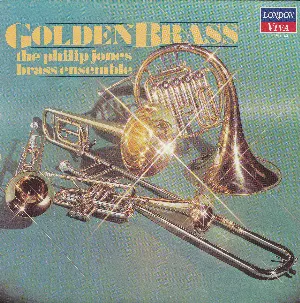 Pochette de Golden Brass: Five Centuries of Music for Brass de Philip Jones Brass Ensemble