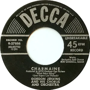 Pochette de Charmaine / When I Grow Too Old to Dream de Gordon Jenkins & His Orchestra