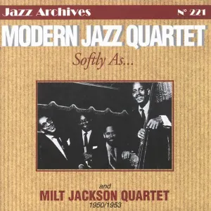 Pochette de Softly as... de The Modern Jazz Quartet