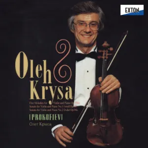 Pochette de 5 Melodies / Violin Sonata nos. 1 & 2 de Sergei Prokofiev - Oleh Krysa