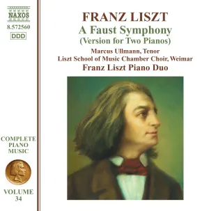 Pochette de Complete Piano Music, Volume 34 de Franz Liszt