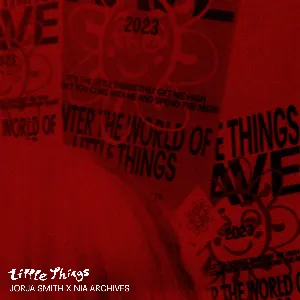 Pochette Little Things (Nia Archives remix)