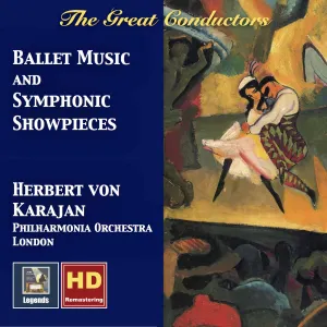 Pochette de Ballet Music and Symphonic Showpieces de Philharmonia Orchestra - Herbert von Karajan
