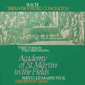 Pochette Brandenburg Concertos (First Version - First Recording)