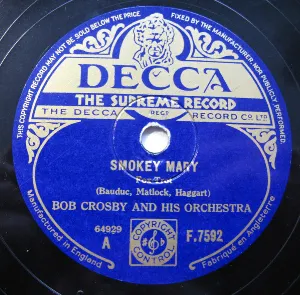 Pochette de Smokey Mary / Cherry de Bob Crosby and His Orchestra