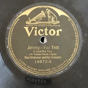 Pochette de Jimmy (I Love but You) / After the Rain de Paul Whiteman and His Orchestra