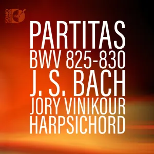 Pochette de Partitas nos. 1-6 de Johann Sebastian Bach