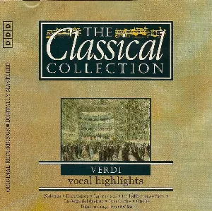 Pochette The Classical Collection 99: Verdi: Vocal Highlights