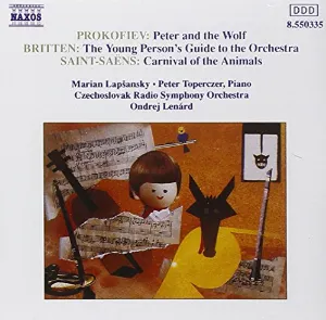 Pochette Peter and the Wolf / The Young Person's Guide to the Orchestra / Carnival of the Animals