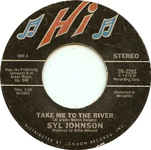 Pochette Take Me to the River / Could I Be Falling in Love