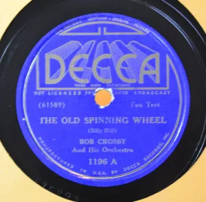 Pochette de The Old Spinning Wheel / Between the Devil and the Deep Blue Sea de Bob Crosby and His Orchestra