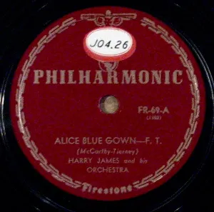 Pochette de Alice Blue Gown / Exactly Like You de Harry James and His Orchestra