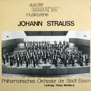 Pochette de Johann Strauß de Heinz Wallberg