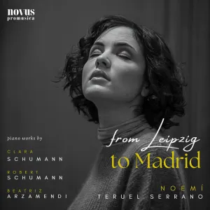 Pochette de From Leipzig to Madrid: Piano Works by Schumann & Arzamendi de Clara Schumann - Robert Schumann