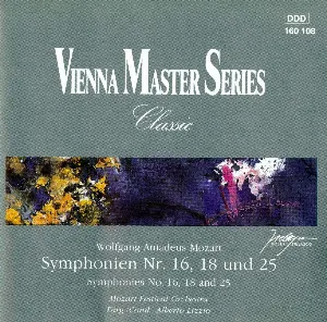 Pochette Symphonies nos. 16, 18 and 25