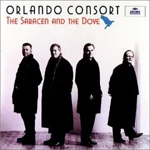 Pochette de The saracen and the dove de Orlando Consort - Charles Daniels