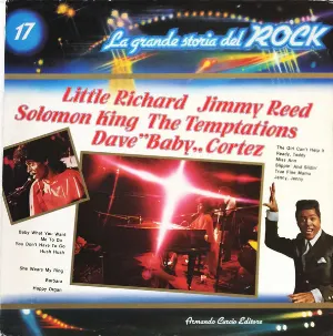 Pochette Little Richard / Jimmy Reed / Solomon King / The Temptations / Dave “Baby” Cortez (La grande storia del rock)