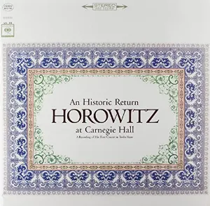 Pochette Horowitz at Carnegie Hall
