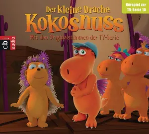 Pochette de Der kleine Drache Kokosnuss Hörspiel zur TV-Serie 10 de Ingo Siegner