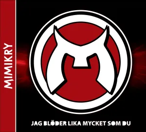 Pochette de Jag blöder lika mycket som du de Mimikry