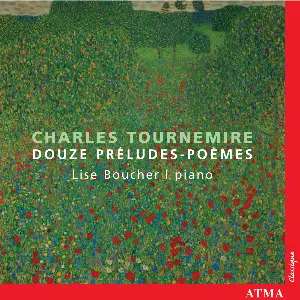 Pochette de Douze Préludes-Poèmes de Charles Tournemire
