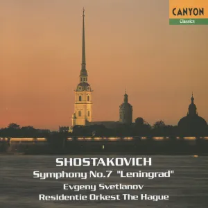 Pochette de Symphony no. 7 in C Major, op. 60 “Leningrad” de Dmitri Shostakovich - Residentie Orkest - Yevgeny Svetlanov