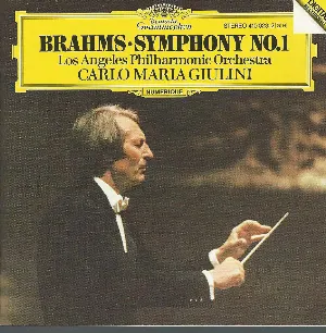 Pochette Brahms Symphony No. 1